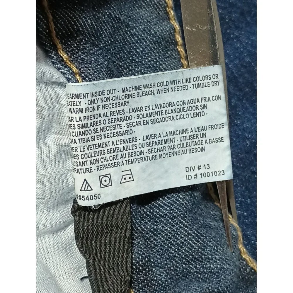 Nine West Jeans Womens Size 6 Straight Leg Blue Denim High Waist - Picture 14 of 15